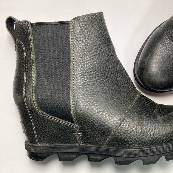 🍄 Sorel Joan of Arc wedge Chelsea Ankle Boot - Picture 14 of 16